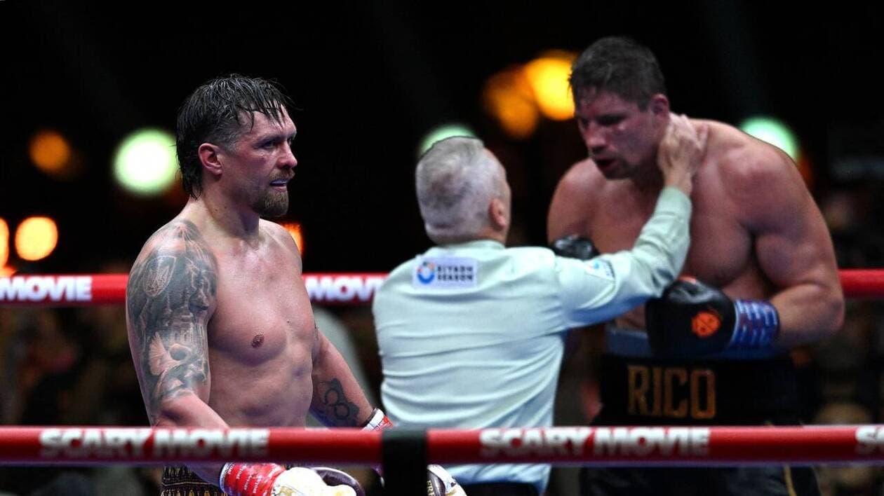 Usyk vs Rico : Usyk s'en sort in extremis, un gros drama pour rien